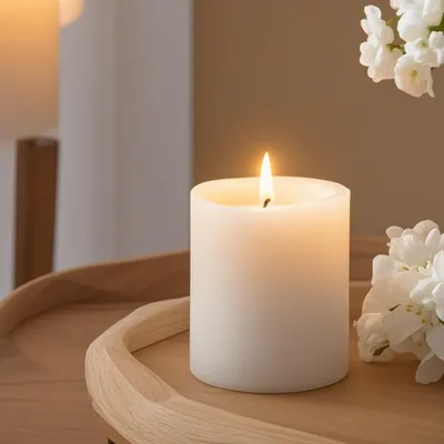 Huaming Health Care Meditation Huaming Customized Scented Soy Wax Wholesale Birthday Candle