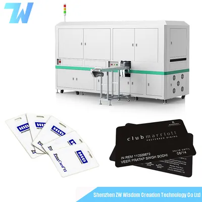 Fully Automatic Card Die Cutter Machine Card Punch Machine for Business, Credit Card, Playing Card