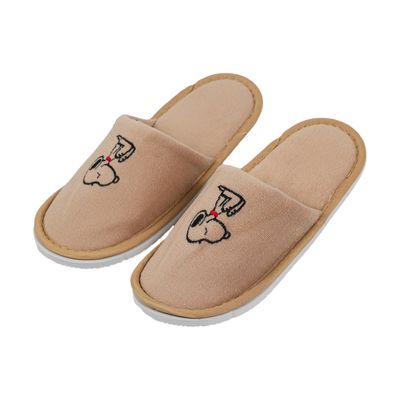 Linen and Dense Velvet Hotel Slippers Seasonal Versatility