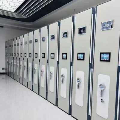 High Capacity Mobile File Storage Cabinet for Efficient Organization