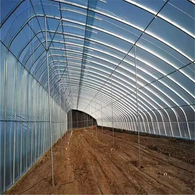 Greenhouse Frame Made of Elliptical Tubes.