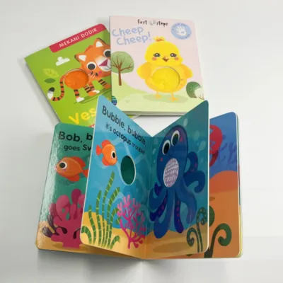 Custom Factory Bady Touch and Feel Board Book Supplier