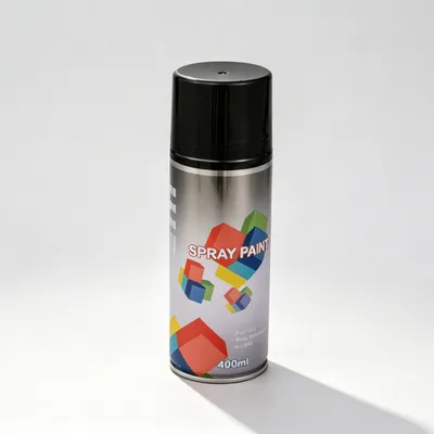 Fast Dry 400ml Customizable Colors Leather Paint Spray White Chrome Spray Paint for Plastic