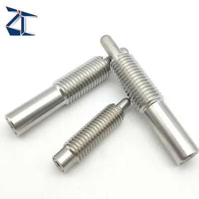 Zpjlsw Precision Stainless Steel Retractable Spring Loaded Plunger Detent Pin for Mold Locating
