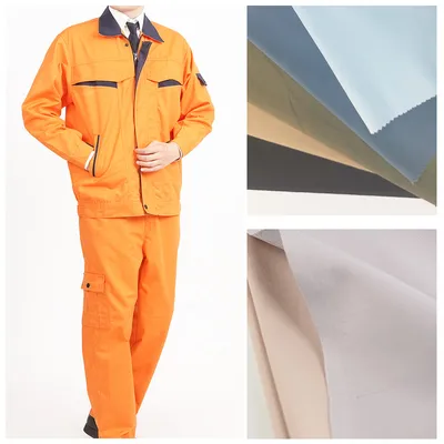 High-Quality Medical Workwear Fabric in Combed Cotton Twill