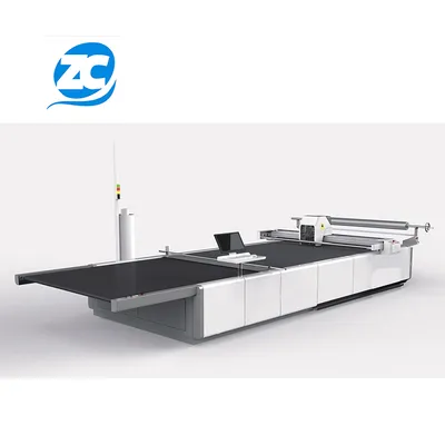 Automatic Cutting Machine for Knit/Woven/Non Woven/Leather/Plush/PVC Fabric.