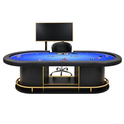 Stylish Immersive Poker Table Designed for Serious Players