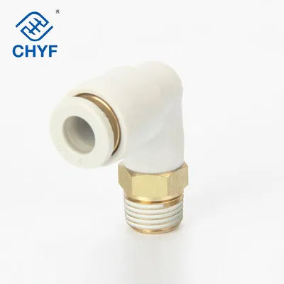 Kq2l Selies Copper Pneumatic Bulkhead Connector