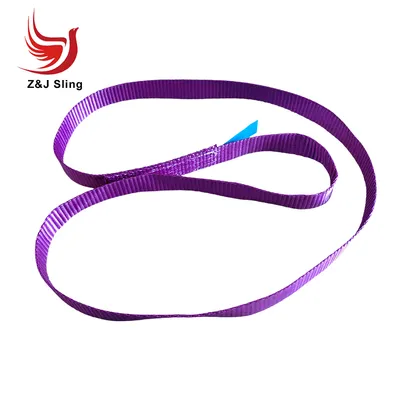 1 Layer Endless Flat Lifting Belt Lifting Sling for Steel Pipe