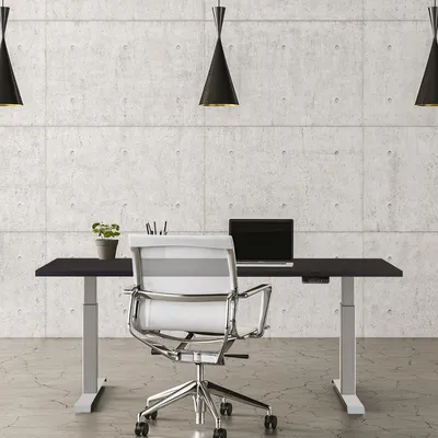 Metal Desk Frame Automatic Ergonomic Electric Table Adjustable Height Monitor Desk