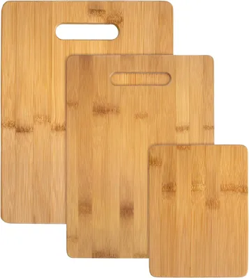 Bamboo Wood Kitchen Fruits Vegetables Cheeses Meats Cutting Boards