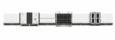 Automatic Insulating Glass Unit Line with Gas Filling Function Online for Curtain Wall Double Glazing Glass