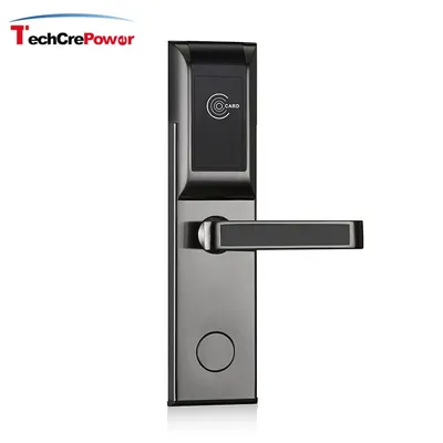 E108 Wireless RFID Card Lock Stainless Steel Mortise Smart Electronic Hotel Locks Management System