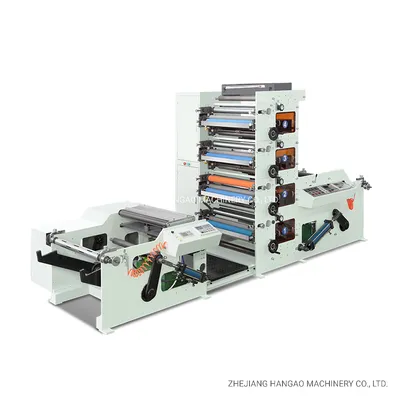 Hot Sale Flexo Printing Machine for Paper Cups, Straws, PE Coated Paper