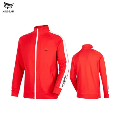 Stand Collar Zipper Sweater Custom Work Clothes Long Sleeve Jacket Custom Logo