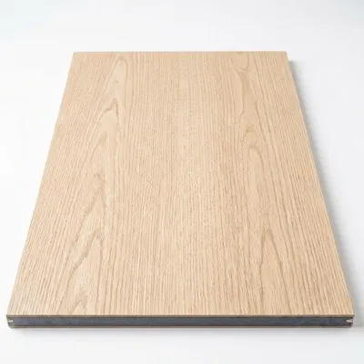 WPC Light Oak Finish Wall Panel for Interior Decoration
