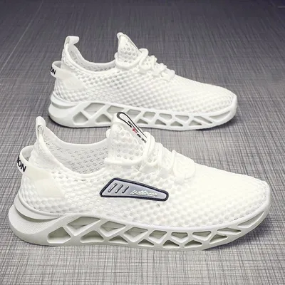 Wholesale Custom New Latest Design Sport Gym Fitness Sneakers Breathable Mesh Casual Shoes