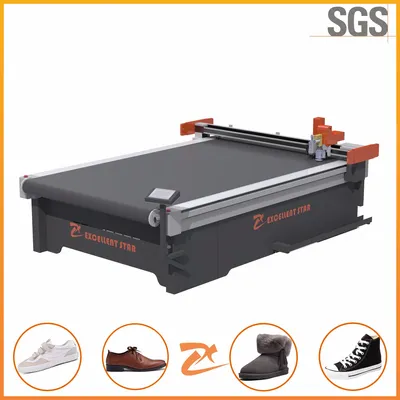 Automatic High Speed Dieless Knife Footwear Making Machine 2516