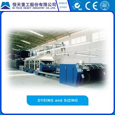 High Quality Combined Dyeing and Sizing Machine