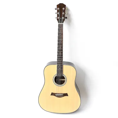 Basswood 41 Inch Acoustic Beginner Travel Guitar