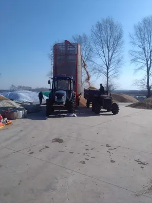 60 Tons Corn Per Day Mobile Biomass Fuel Grain Dryer