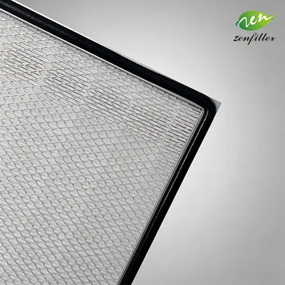 Vibration Resistant Mini Pleat HEPA Filter for Running Air Conditioning Equipment
