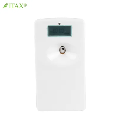 ABS Plastic Lcdautomatic Liquid Perfume Dispenser Refillable Bottle/Can Air Freshener/Aerosol Dispenser