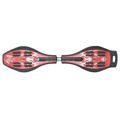 Street-Surfing Board, Caster Board, Two-Wheel Skateboard, Xal (2HB-02) Red