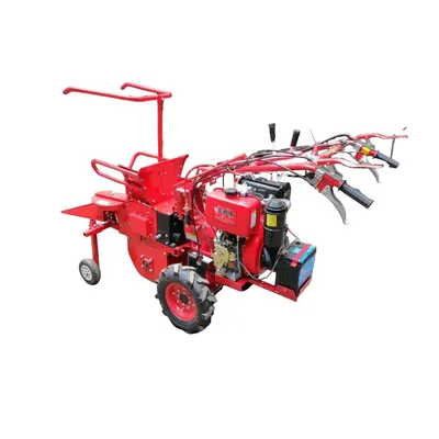 Agricultural Direct Drive Corn Picker Portable Maize Harvesting Machine for Field Operation
