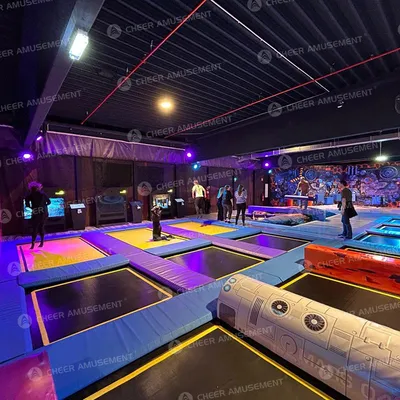 Commercial Trampoline Park Indoor Playground Equipment for Family Entertainment Centers