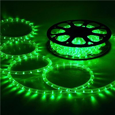 Rope Light Christmas Outdoor Round Two Wire LED Rope Tube String Light