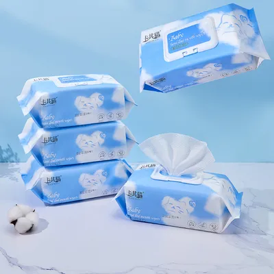 Customization Skin-Friendly Alcohol-Free Hygiene Wet Wipes for Adults Body