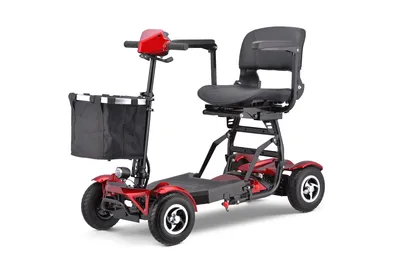 Wholesale Cheap Electric Four-Wheel Folding Aluminum Alloy Scooters Made in China