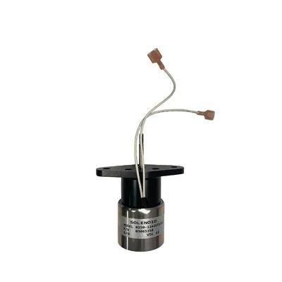 Reliable 12V Fuel Stop Valve for Heavy-Duty Generator Use