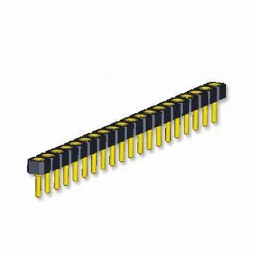 1.778mm Pitch Custom Factory Board to Board Terminal Design Pin Header SIP Socket Connector