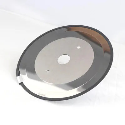 High Wear Resistance High Speed Machine Tungsten Steel Carbide Corrugated Board Slitting Round Cutter Corrugated Slitting Blade