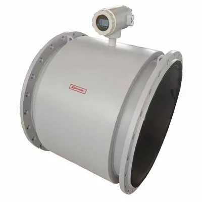 Intelligent Flange Installation 4-20mA Electromagnetic Flowmeter for Nitric Acid