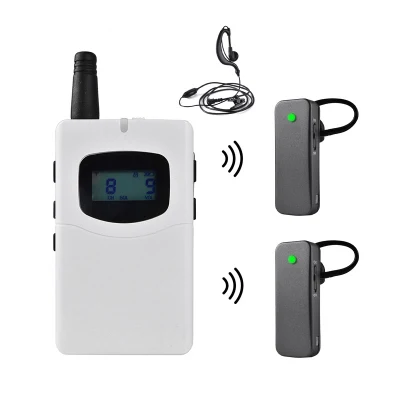 Wireless Audio Radio System for Simultaneous Translation Interpretation Teaching Meeting Church