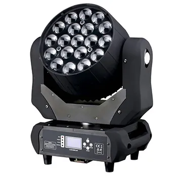 LED Moving Head Beam Wash Zoom 19X15W RGBW 4in1 Osram LED