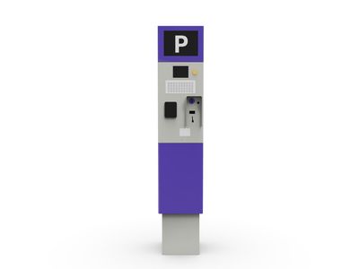 Solar Parking Terminals Pay-by-Plate Pay Stations