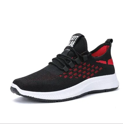Breathable Mesh Custom Logo Men Sneaker Casual Shoes