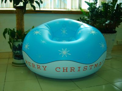 Inflatable Santa Chair/Santa Clause Inflatable Sofa/Inflatable Football Sofa