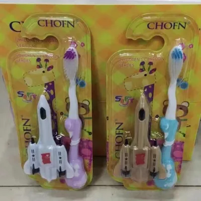 Cartoon OEM Logo Kid's Toothbrush