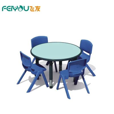 Indoor Playground Preschool Cheap Kindergarten Children Chair and Table
