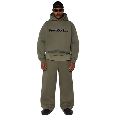 Hot Popular Design Custom Sports Sportswear Suits Sweatpants Hoodie Set Tracksuit Men