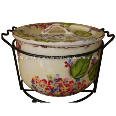 Multi Flower Soup Tureen (W815CC02)