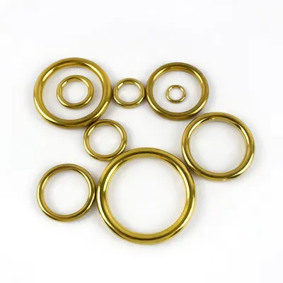 Wholesale 8-51mm Metal O Ring Buckle Bag Strap Clasp Snap Connecting Hardware Accessories for Handbag
