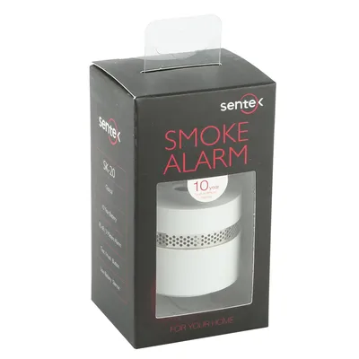 Micro Smoke Detector with 3V Lithium Battery for 10 Year Lifetime