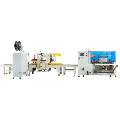 High Quality Automatic Carton Feeding Bottom Taping Vertical Carton Forming Machine