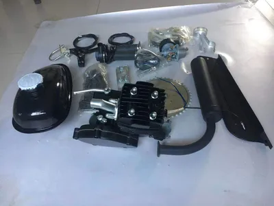 48cc Black Painted Bike Engine Motorcycle
